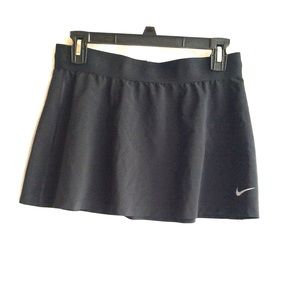 Nike Dri-fit cover-up mini skirt black size medium